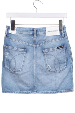 Fustă pentru copii Calvin Klein Jeans, Mărime 15-18y/ 170-176 cm, Culoare Albastru, Preț 513,16 Lei