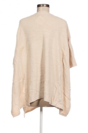 Poncho, Größe M, Farbe Ecru, Preis 6,99 €