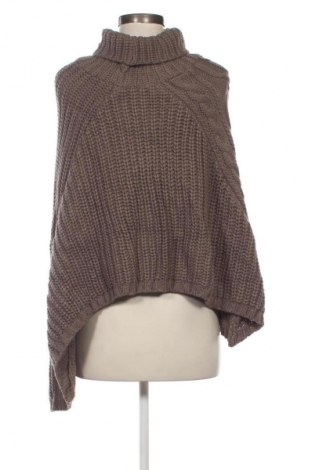 Poncho, Größe M, Farbe Braun, Preis € 6,99