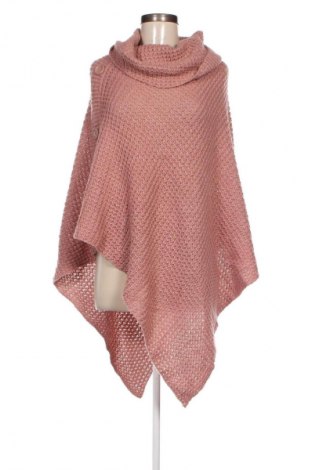 Poncho Laura Torelli, Größe M, Farbe Aschrosa, Preis € 4,99