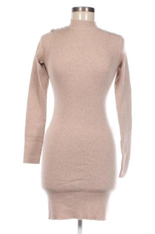 Kleid Bershka, Größe L, Farbe Beige, Preis € 15,99