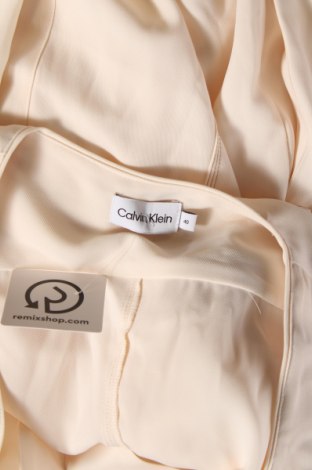 Kleid Calvin Klein, Größe M, Farbe Beige, Preis € 180,49