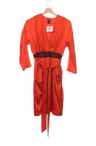 Kleid H&M Conscious Collection, Größe XS, Farbe Orange, Preis € 9,99