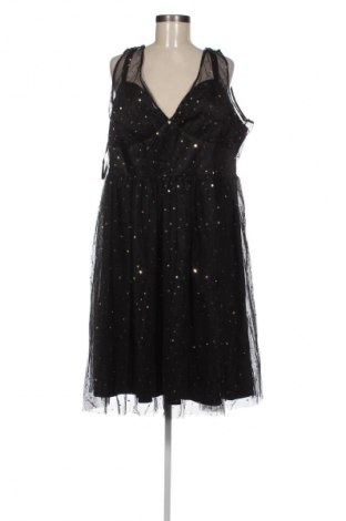 Kleid Hell Bunny, Größe 5XL, Farbe Schwarz, Preis € 41,33