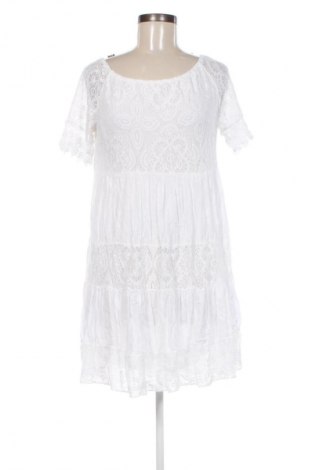 Kleid Made In Italy, Größe M, Farbe Weiß, Preis 27,70 €