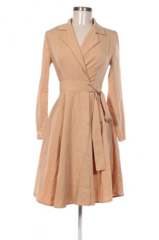 Φόρεμα Simplee, Μέγεθος S, Χρώμα  Μπέζ, Τιμή 10,79 €