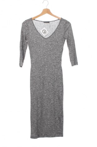 Kleid Terranova, Größe XS, Farbe Grau, Preis 9,00 €