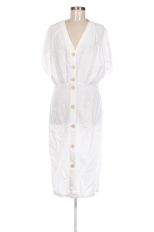Kleid Zara Trafaluc, Größe M, Farbe Weiß, Preis 15,90 €