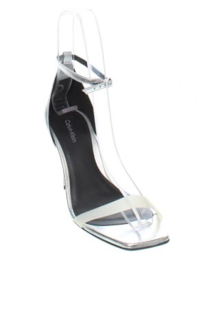 Sandalen Calvin Klein, Größe 38, Farbe Silber, Preis € 48,99