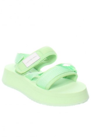 Sandale Calvin Klein, Mărime 37, Culoare Verde, Preț 201,99 Lei