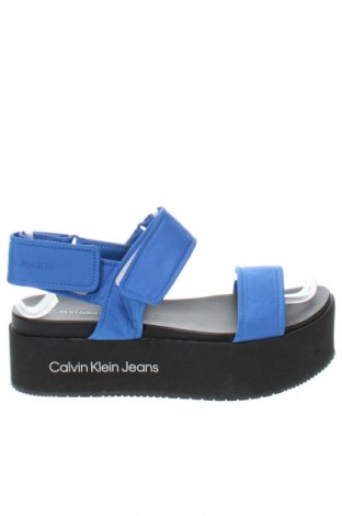 Sandalen Calvin Klein Jeans, Größe 39, Farbe Blau, Preis € 94,64