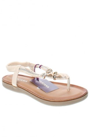 Sandalen Lascana, Größe 40, Farbe Ecru, Preis € 11,49