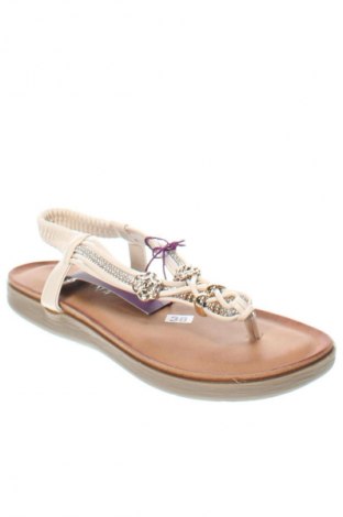 Sandalen Lascana, Größe 38, Farbe Ecru, Preis € 11,49