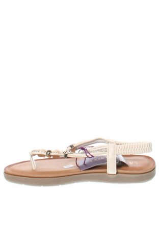 Sandalen Lascana, Größe 38, Farbe Ecru, Preis € 11,49