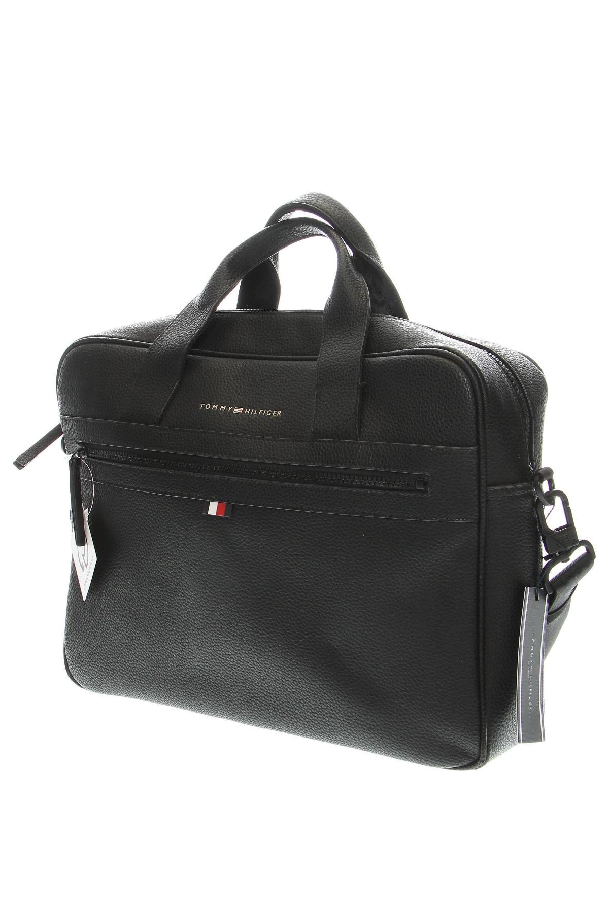 Torba na laptopa Tommy Hilfiger, Kolor Czarny, Cena 593,99 zł