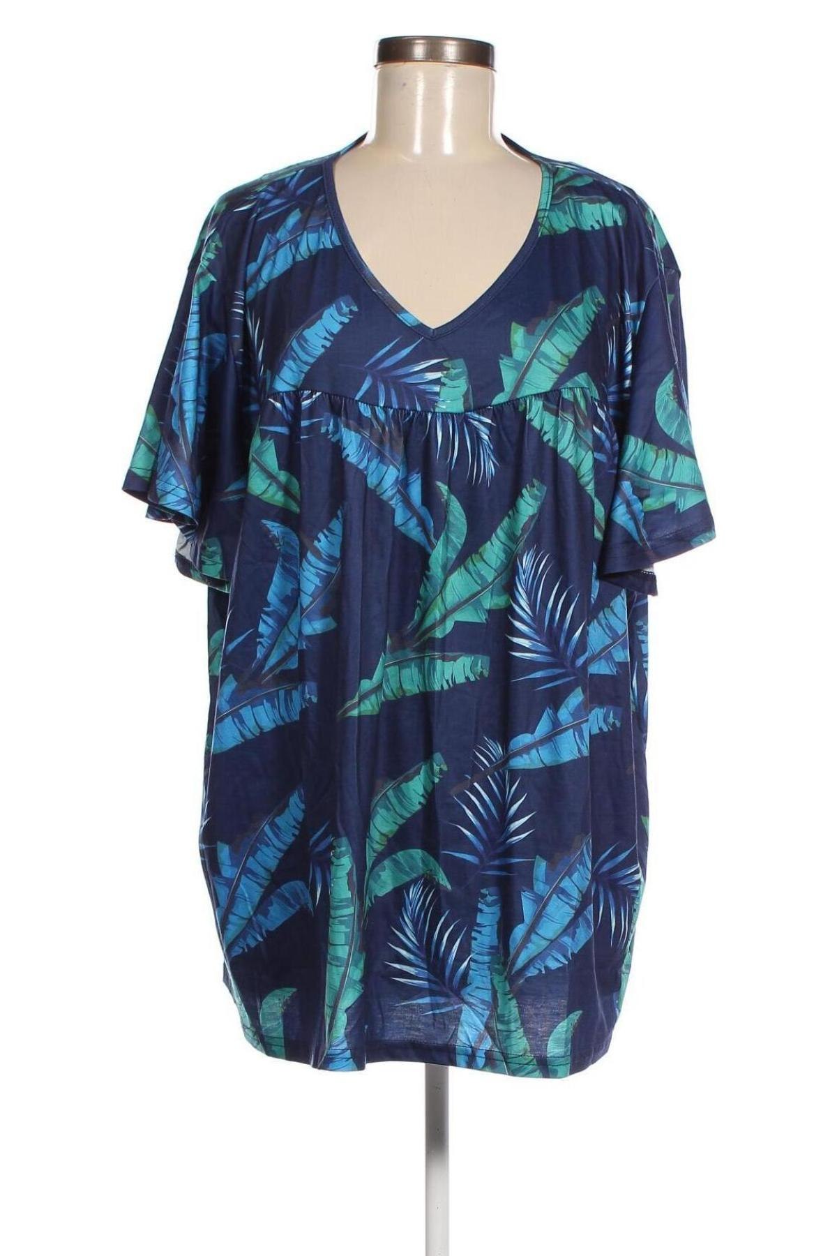 Дамска блуза, Размер 5XL, Цвят Многоцветен, Цена 11,73 лв.