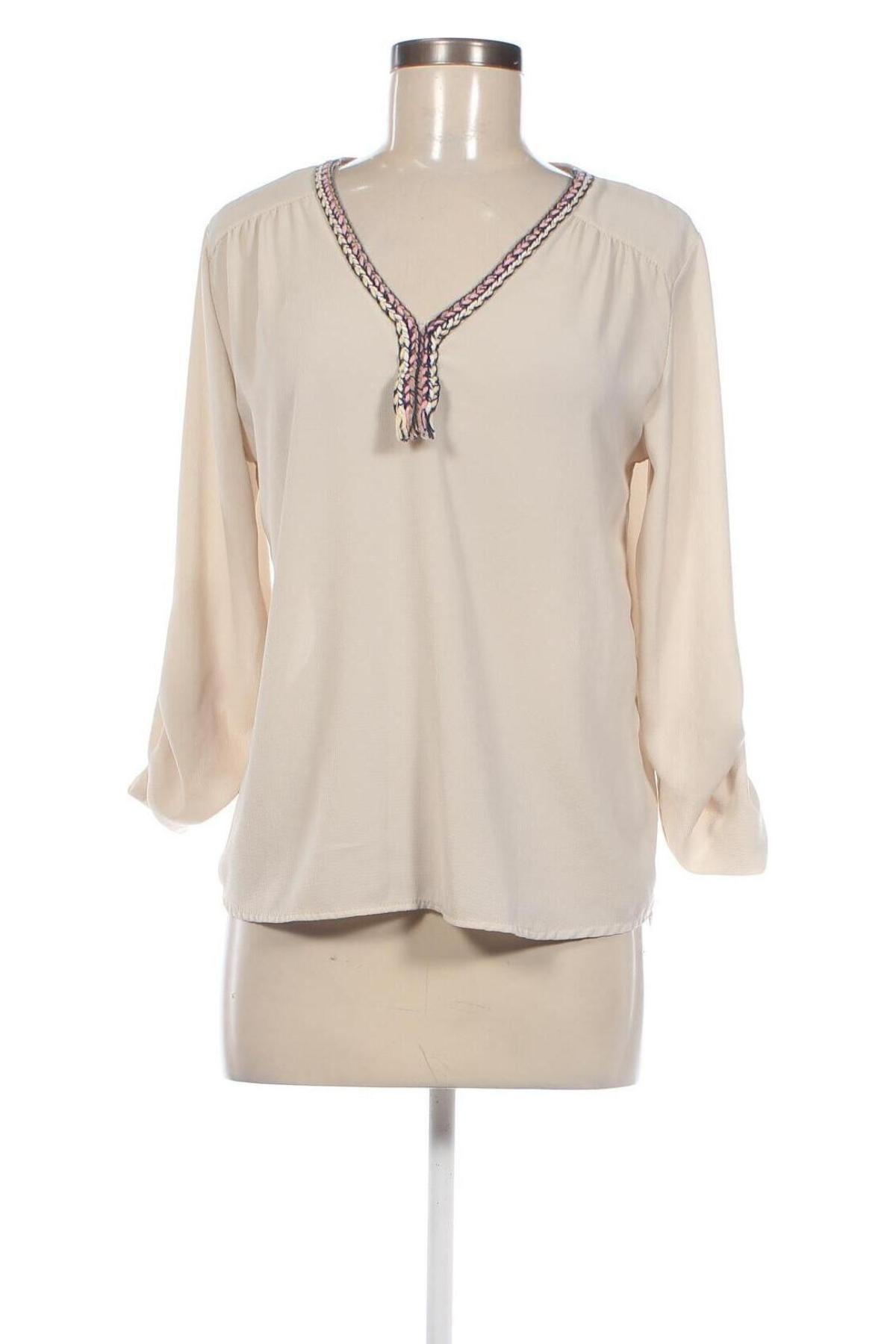 Damen Shirt, Größe M, Farbe Beige, Preis 3,99 €