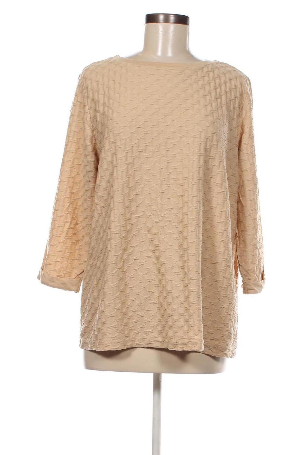 Damen Shirt, Größe L, Farbe Beige, Preis 3,99 €