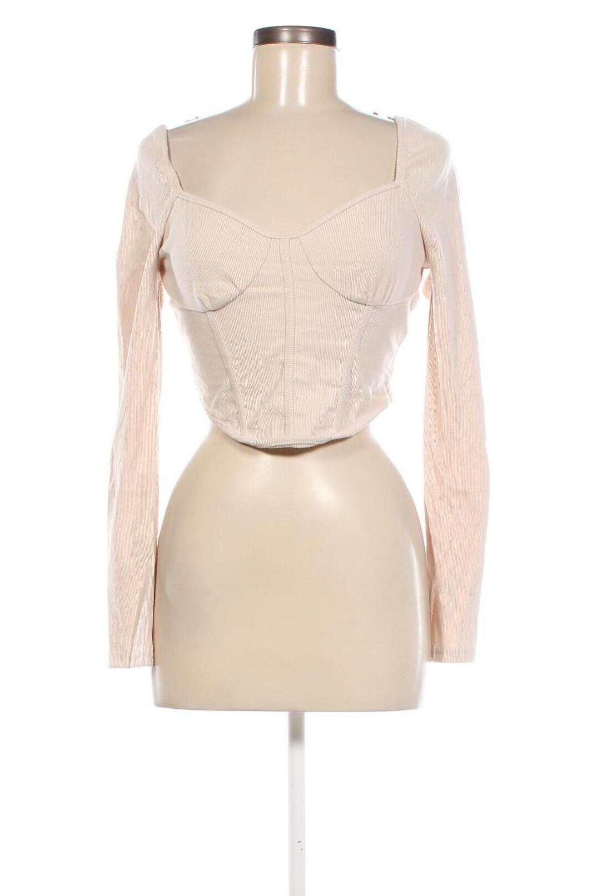 Damen Shirt, Größe M, Farbe Beige, Preis € 3,99