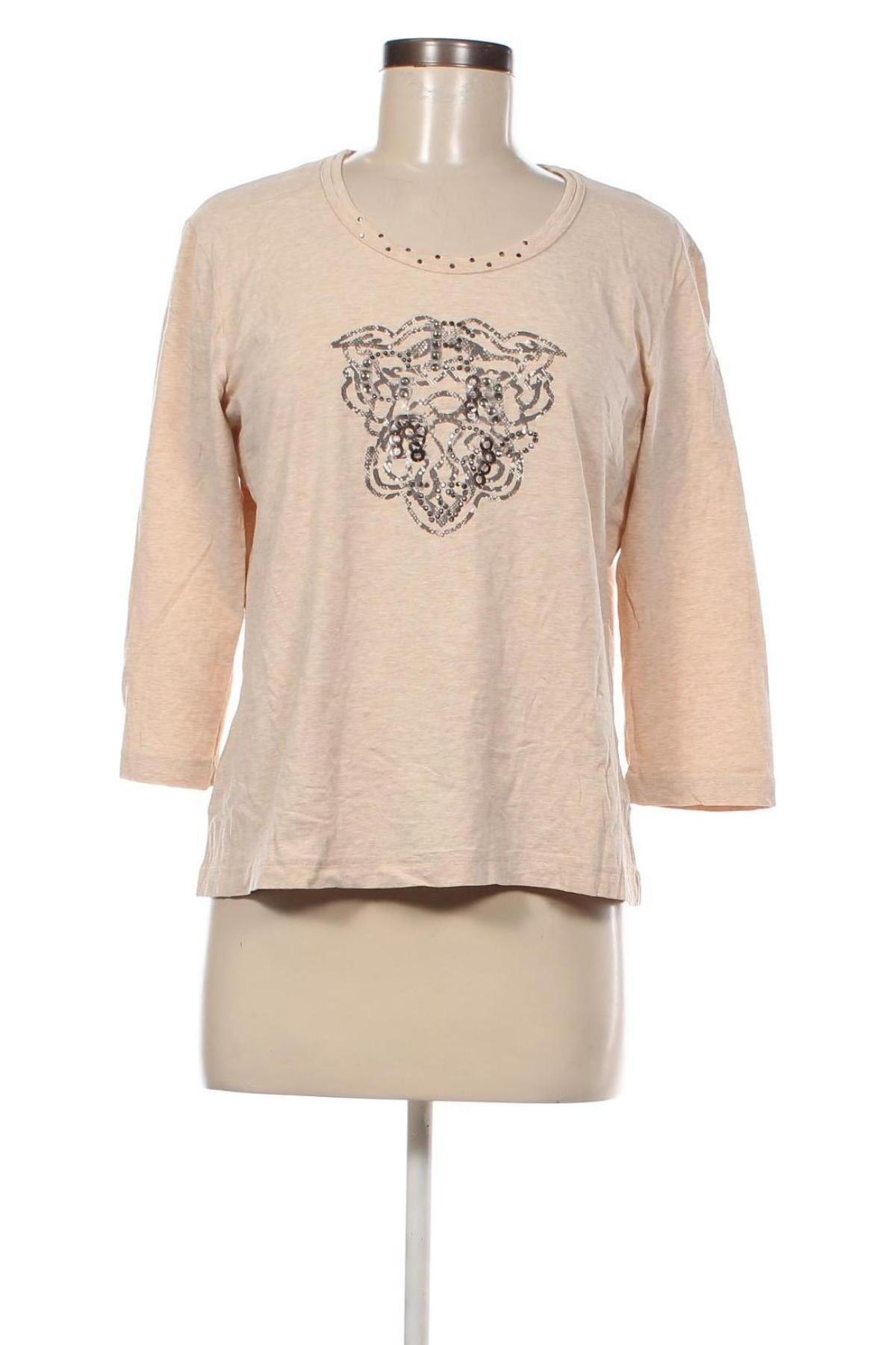 Damen Shirt, Größe L, Farbe Beige, Preis 3,99 €