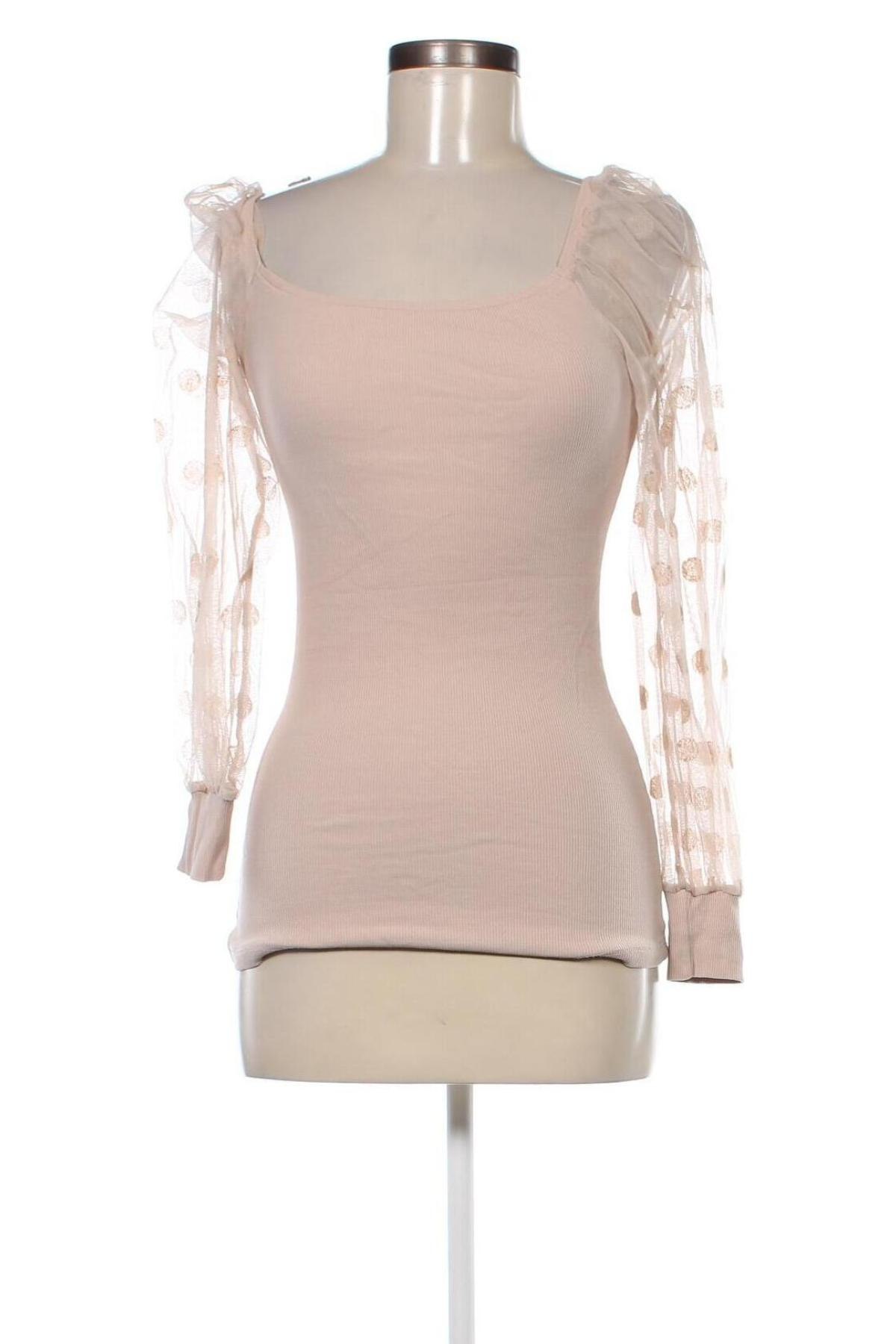 Damen Shirt, Größe S, Farbe Beige, Preis 2,99 €