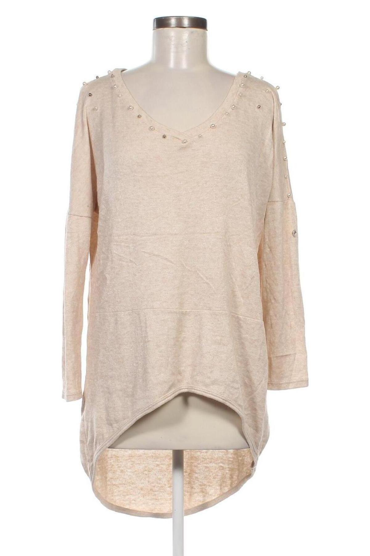 Damen Shirt, Größe L, Farbe Beige, Preis € 3,99