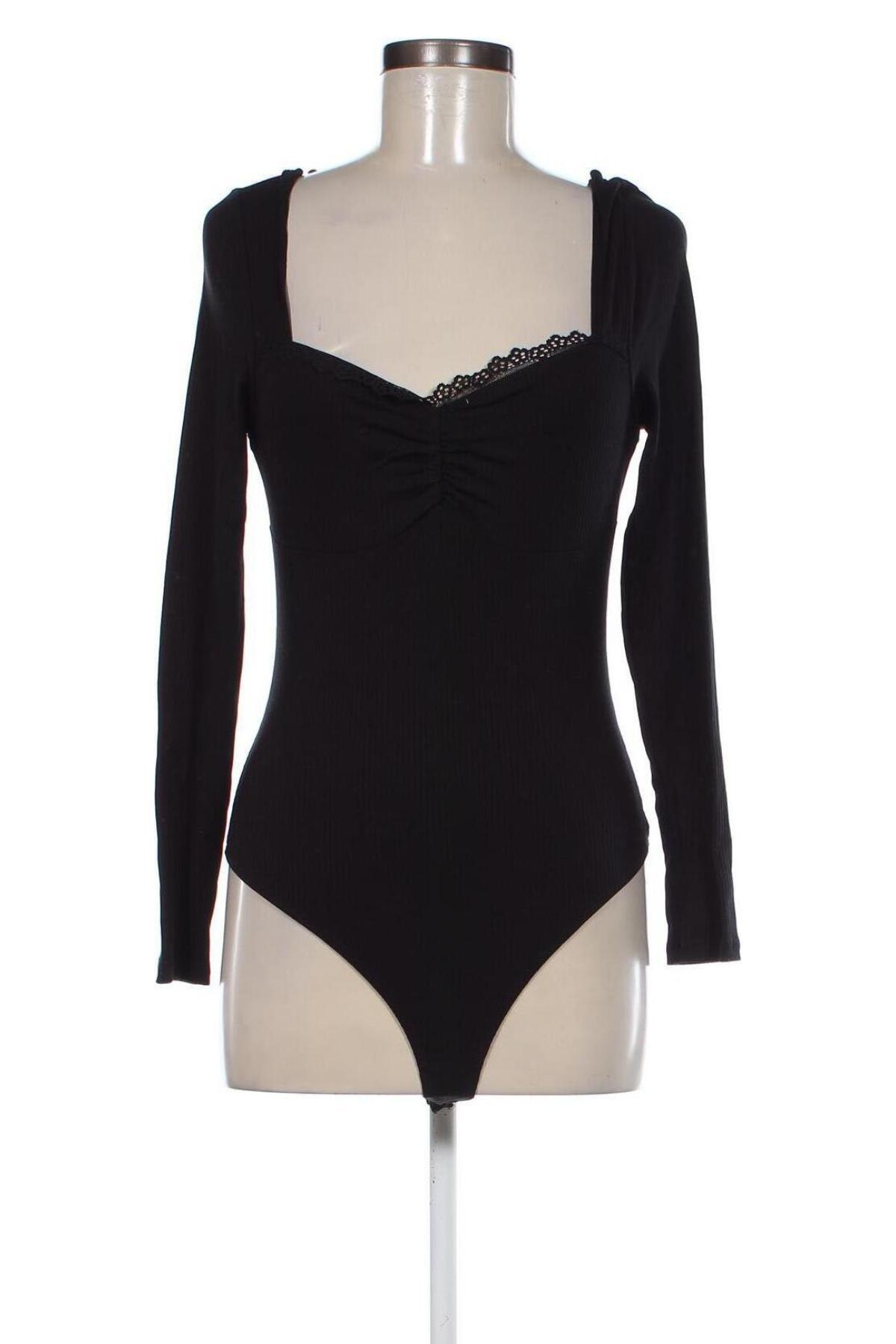 Bluză-body de damă. Glamorous, Mărime S, Culoare Negru, Preț 253,29 Lei