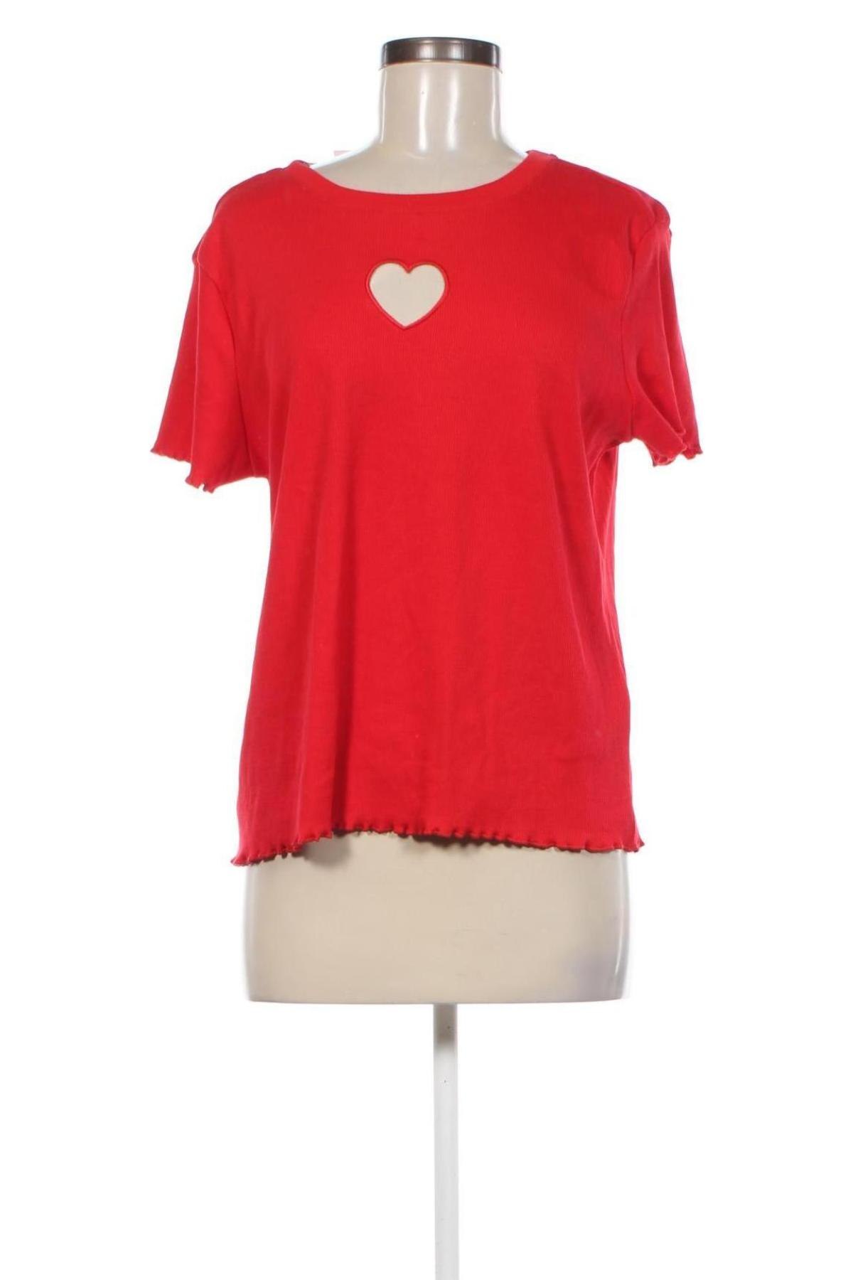 Damen Shirt Beloved, Größe M, Farbe Rot, Preis 4,99 €