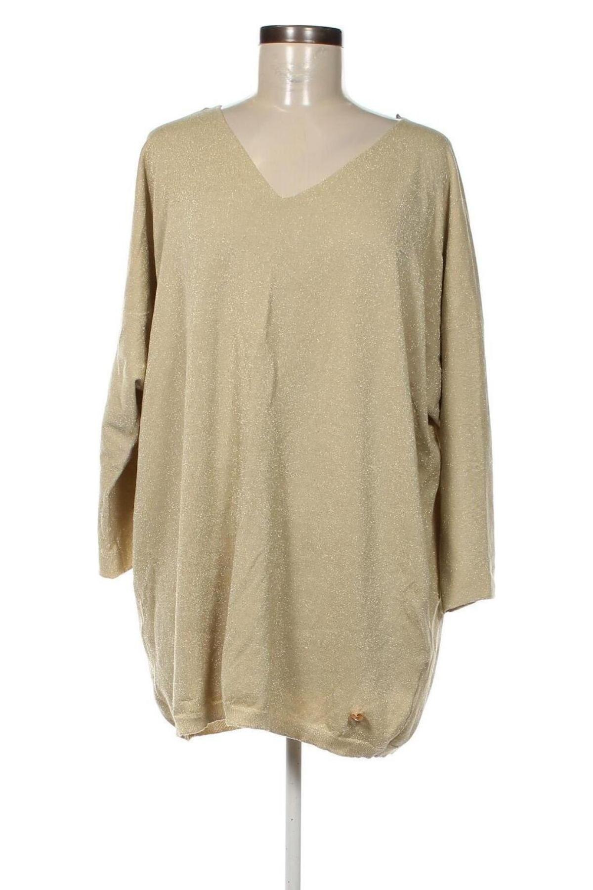 Damen Shirt Bluoltre, Größe M, Farbe Golden, Preis € 9,99