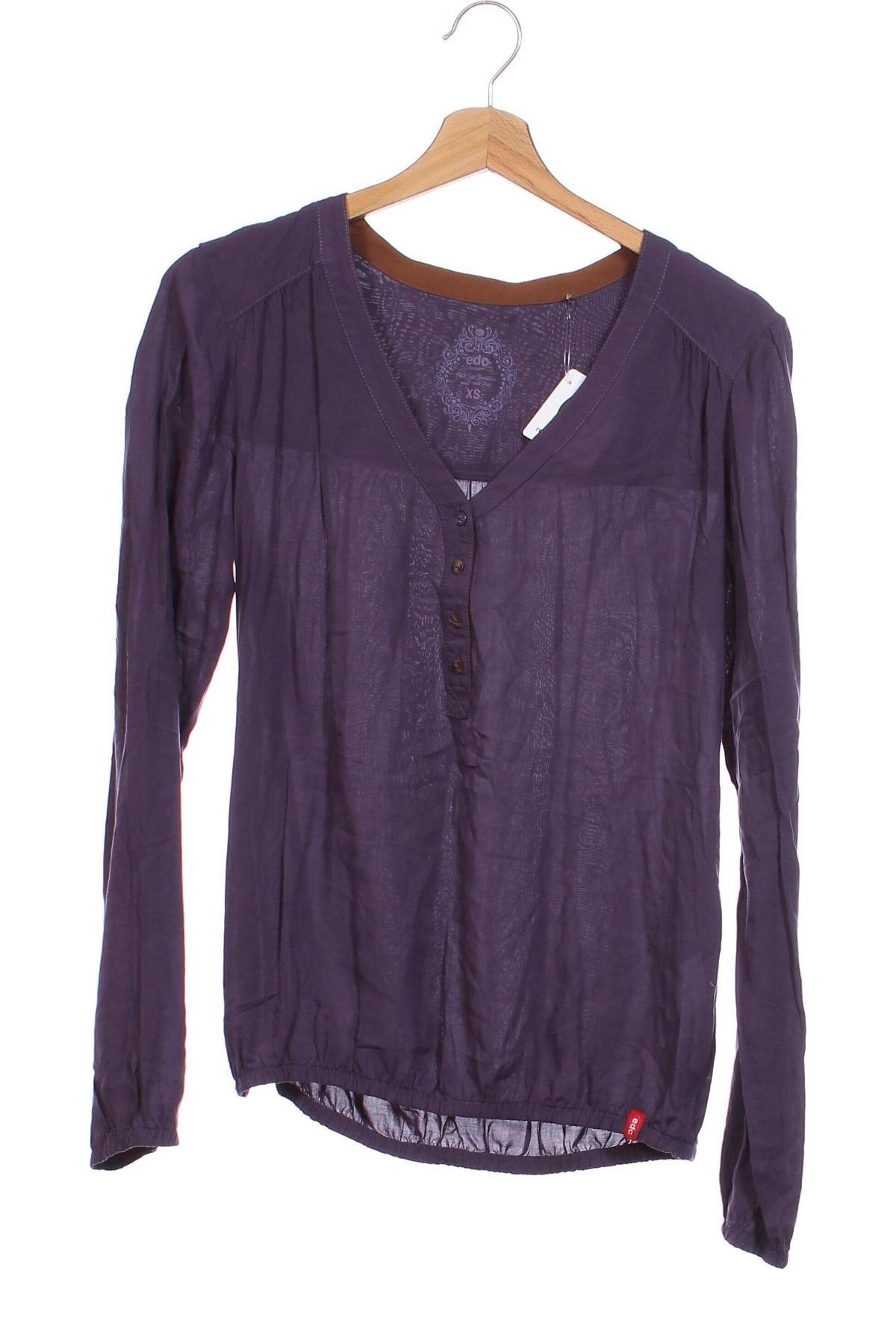 Damen Shirt Edc By Esprit, Größe XS, Farbe Lila, Preis 10,49 €