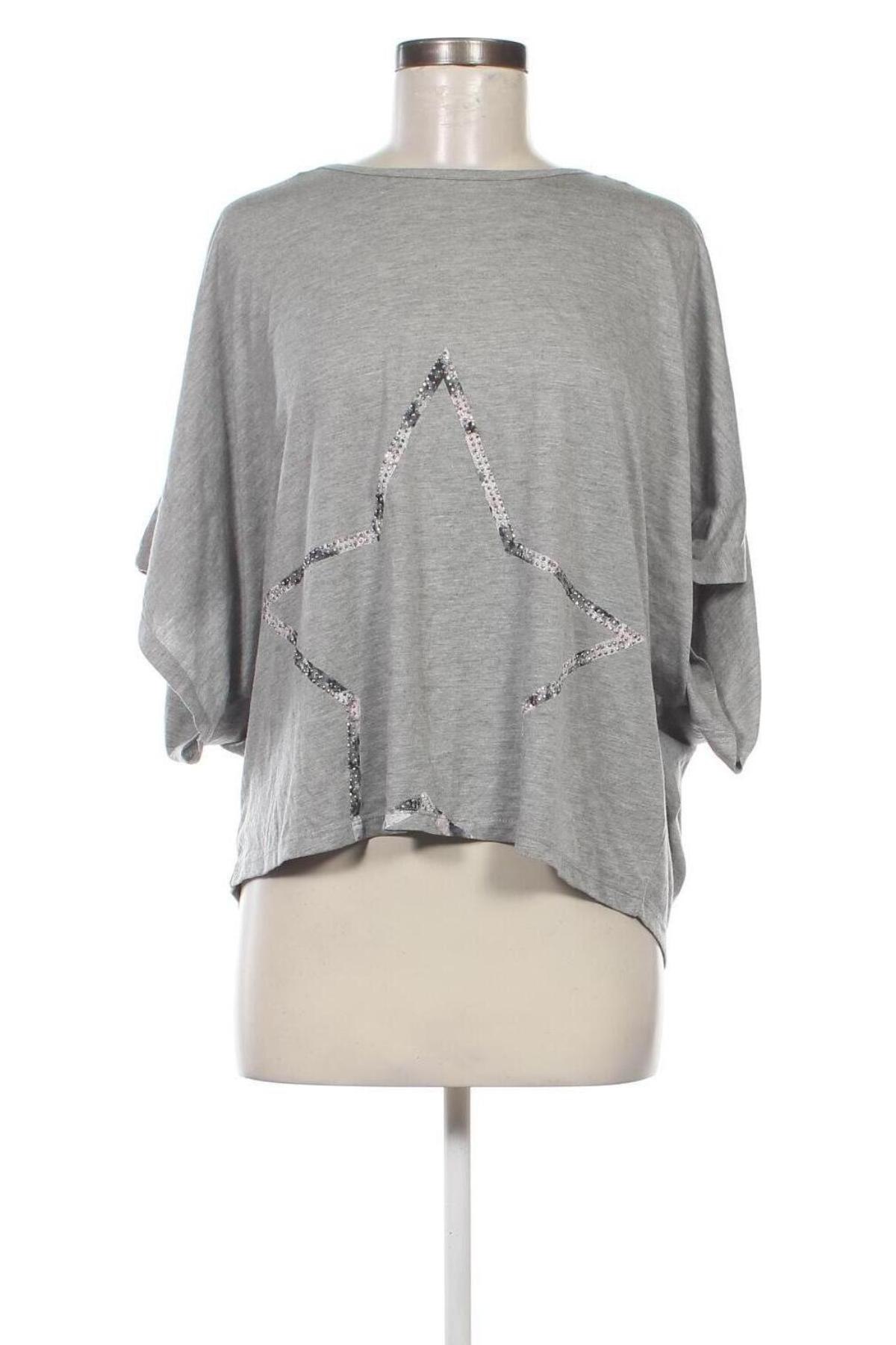 Damen Shirt Gina Benotti, Größe M, Farbe Grau, Preis € 3,49