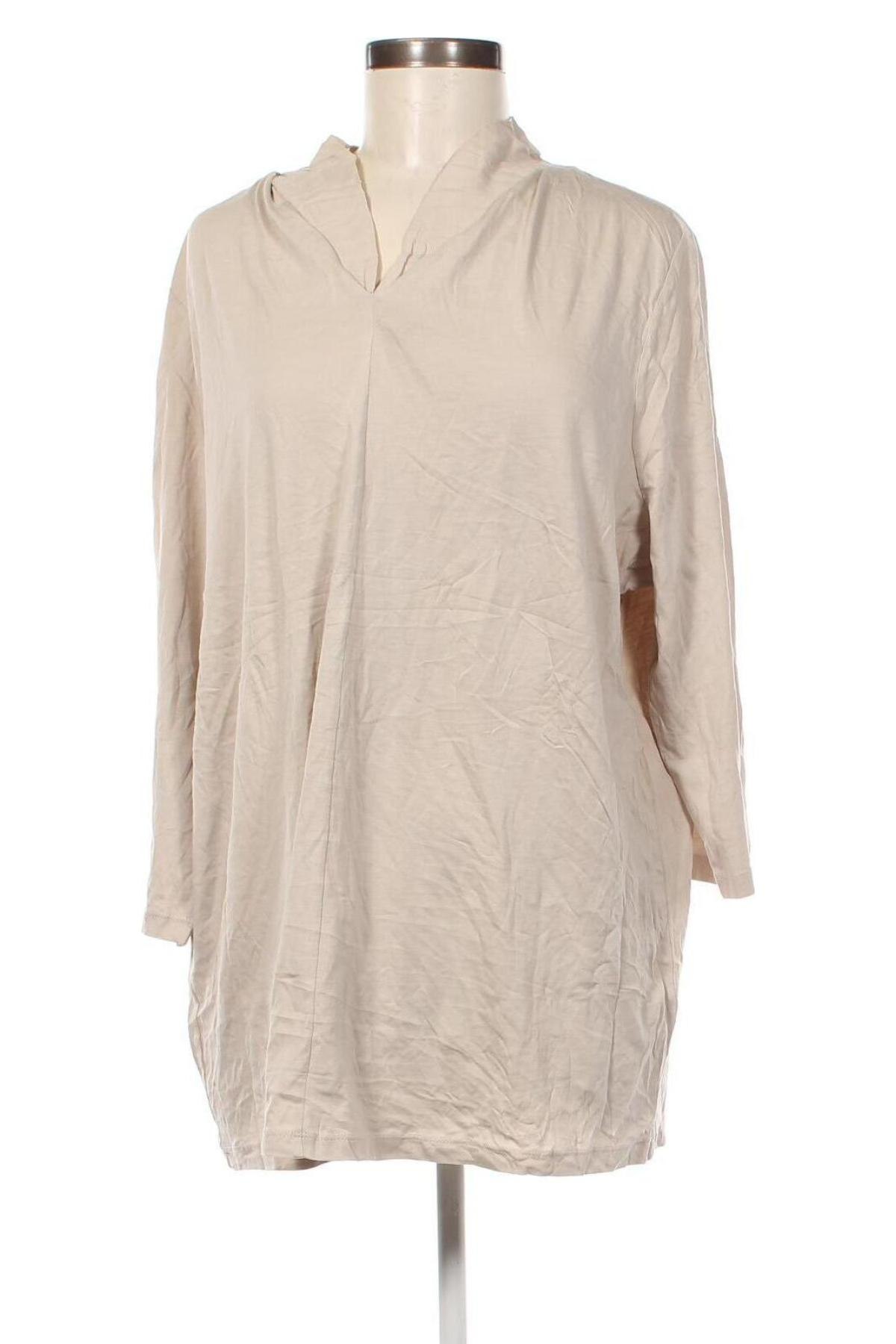 Damen Shirt Gina Laura, Größe XXL, Farbe Beige, Preis 4,99 €