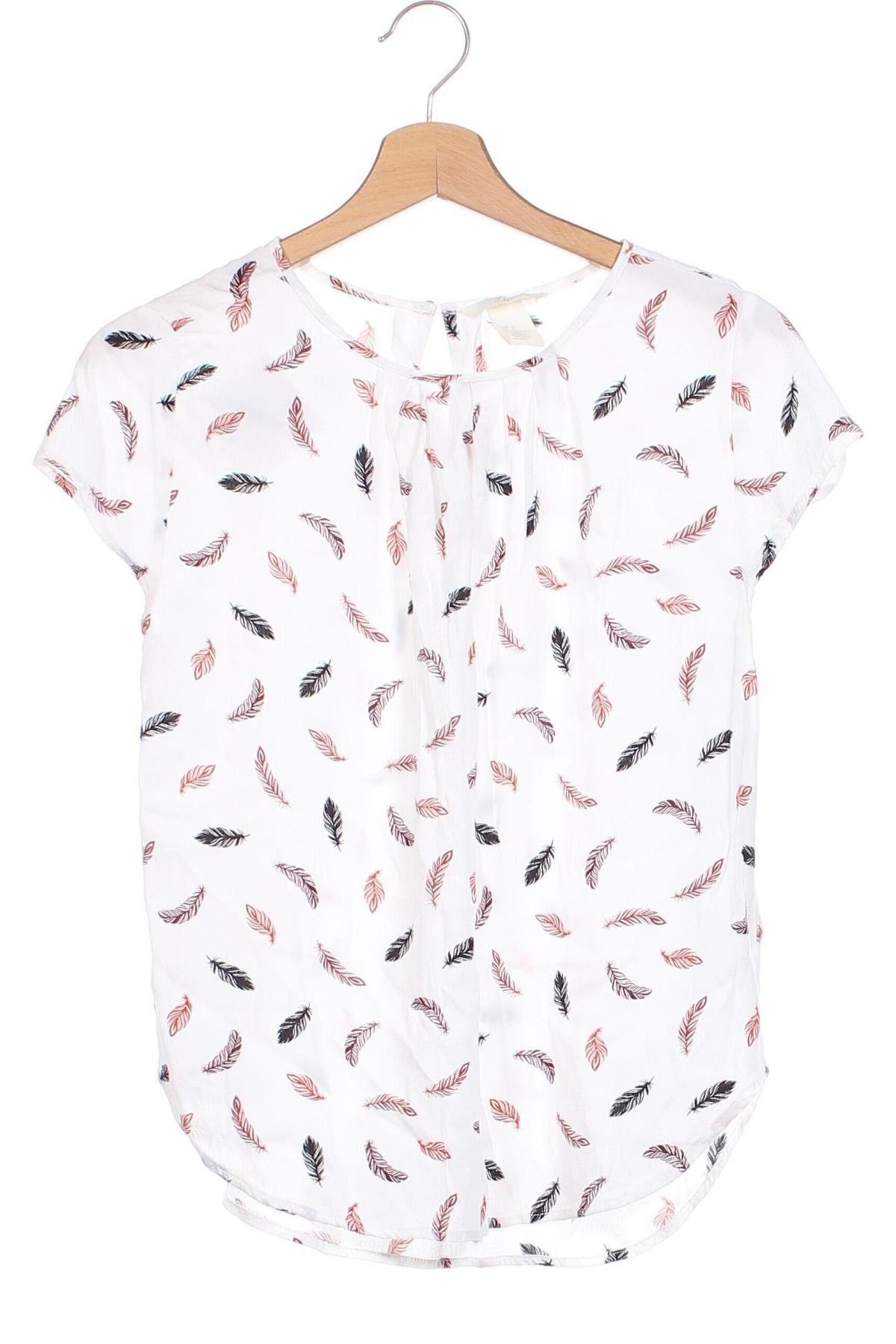 Γυναικεία μπλούζα H&M, Μέγεθος XS, Χρώμα Πολύχρωμο, Τιμή 4,67 €