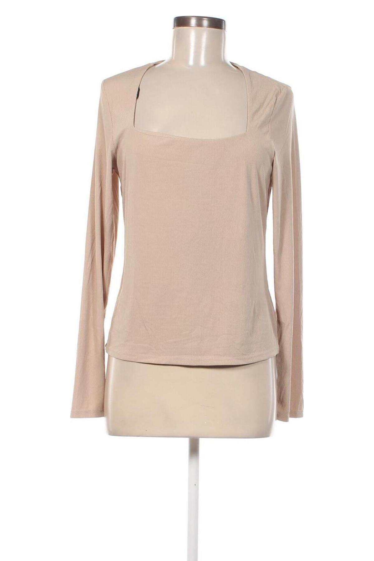 Damen Shirt H&M, Größe L, Farbe Beige, Preis 4,99 €