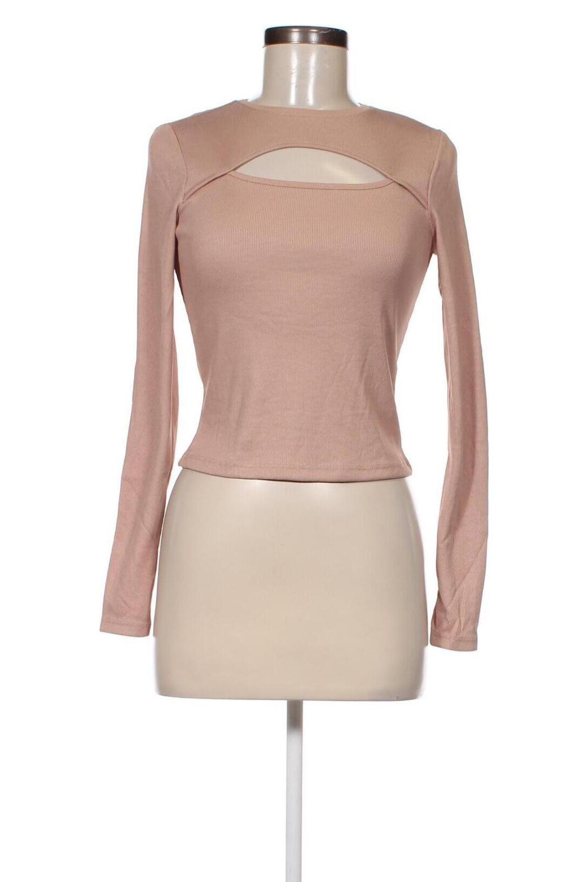 Damen Shirt H&M Divided, Größe S, Farbe Beige, Preis 13,22 €