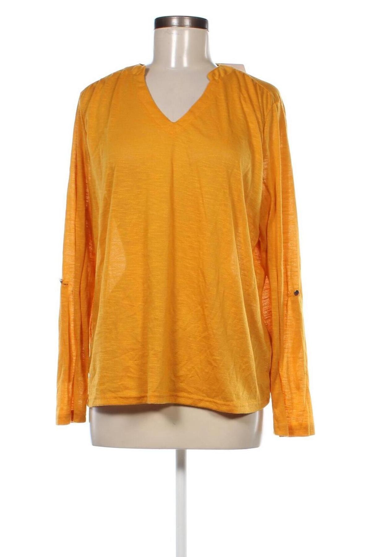 Damen Shirt Janina, Größe XL, Farbe Gelb, Preis 4,99 €