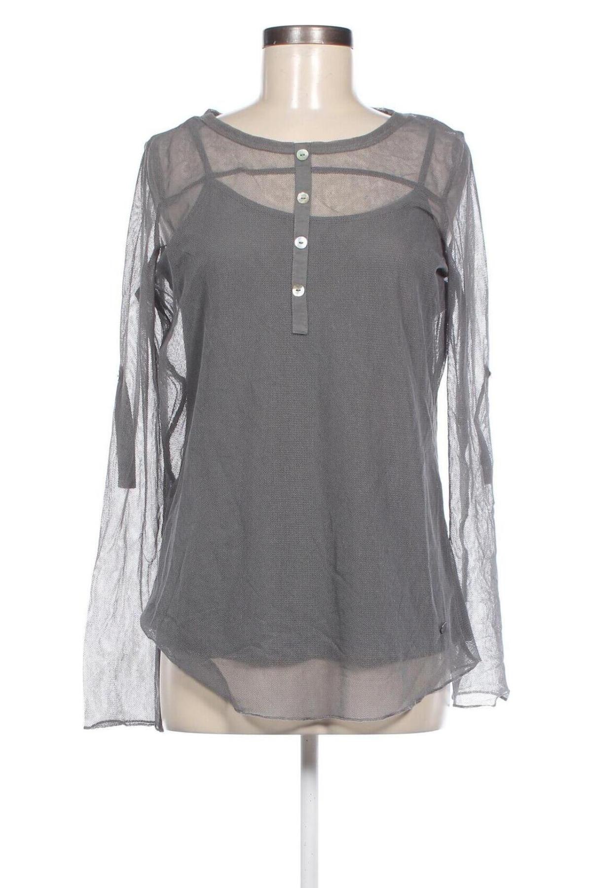 Damen Shirt Laura Torelli, Größe M, Farbe Grau, Preis € 3,04