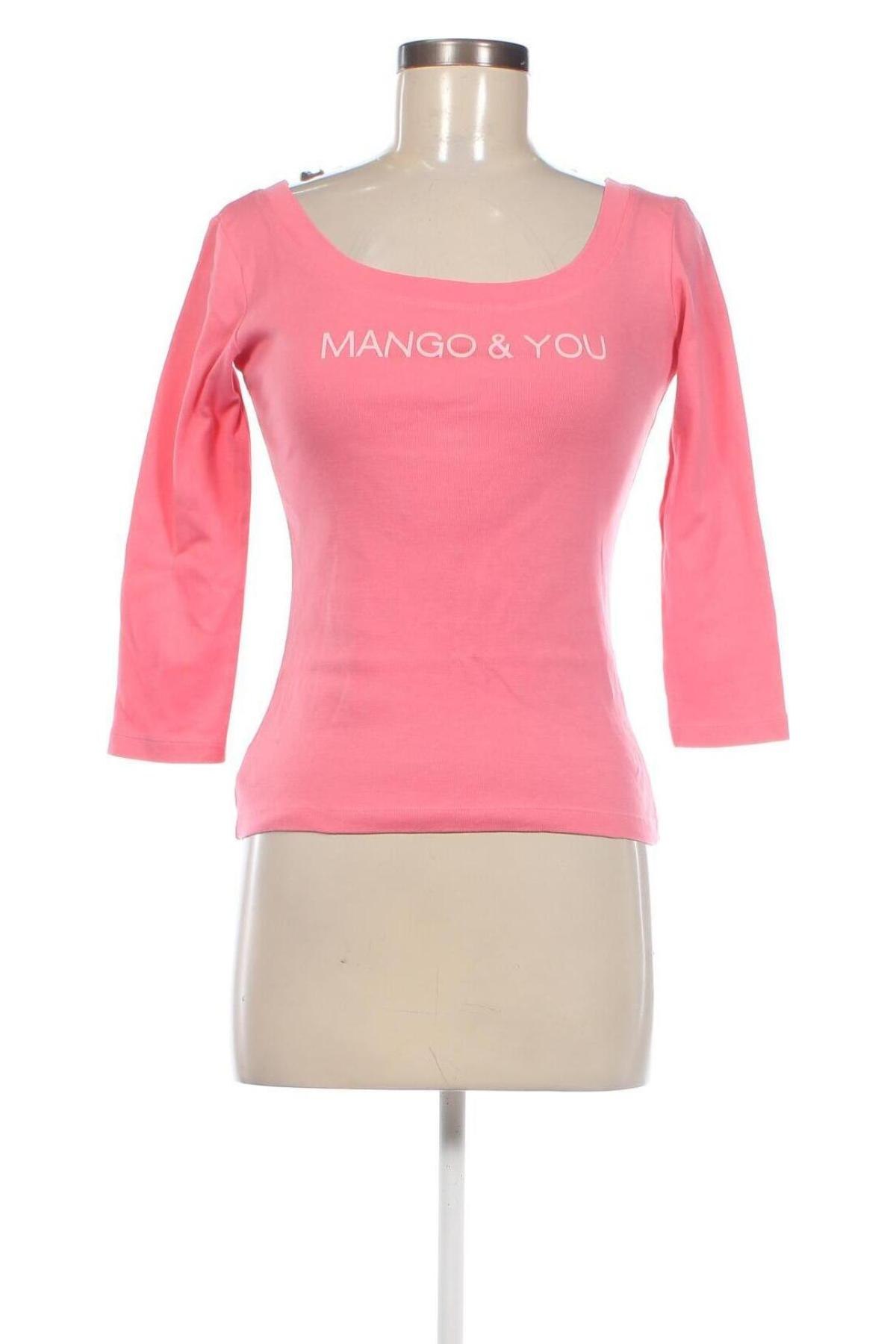 Damen Shirt Mango, Größe M, Farbe Rosa, Preis 2,29 €