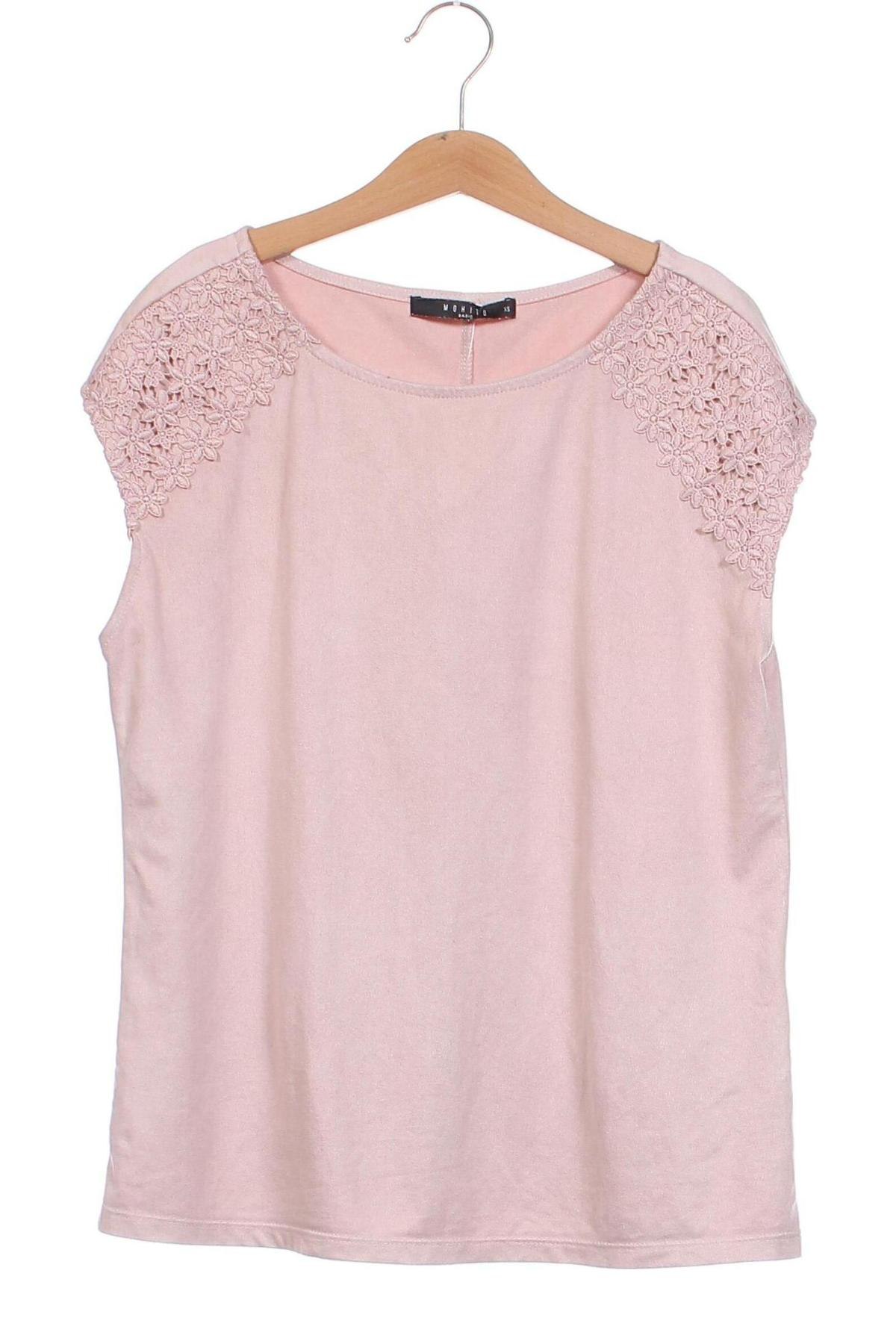 Damen Shirt Mohito, Größe XS, Farbe Rosa, Preis 4,79 €