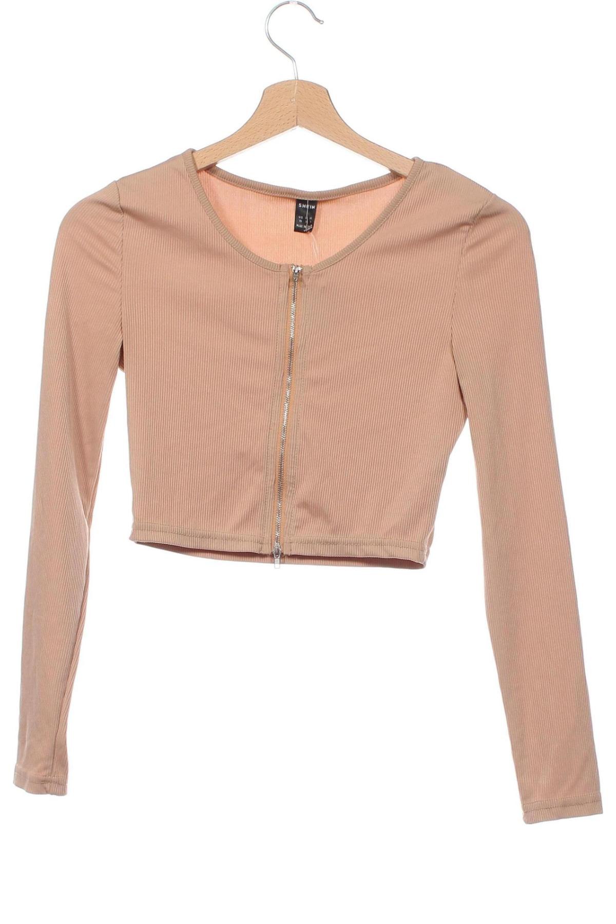 Damen Shirt SHEIN, Größe XS, Farbe Beige, Preis € 3,29