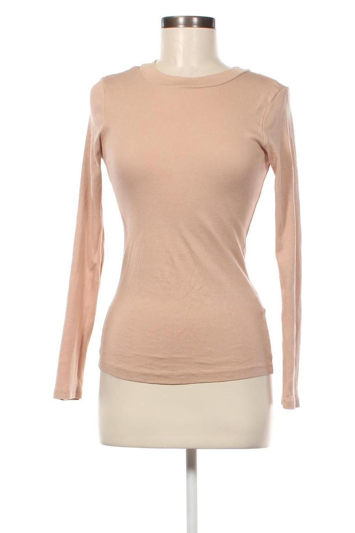 Γυναικεία μπλούζα Sinsay, Μέγεθος L, Χρώμα  Μπέζ, Τιμή 4,62 €