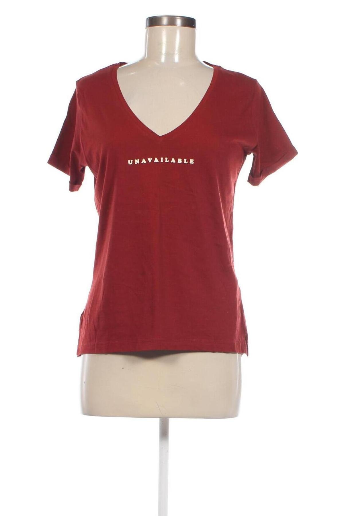 Damen Shirt Stradivarius, Größe L, Farbe Rot, Preis € 4,99