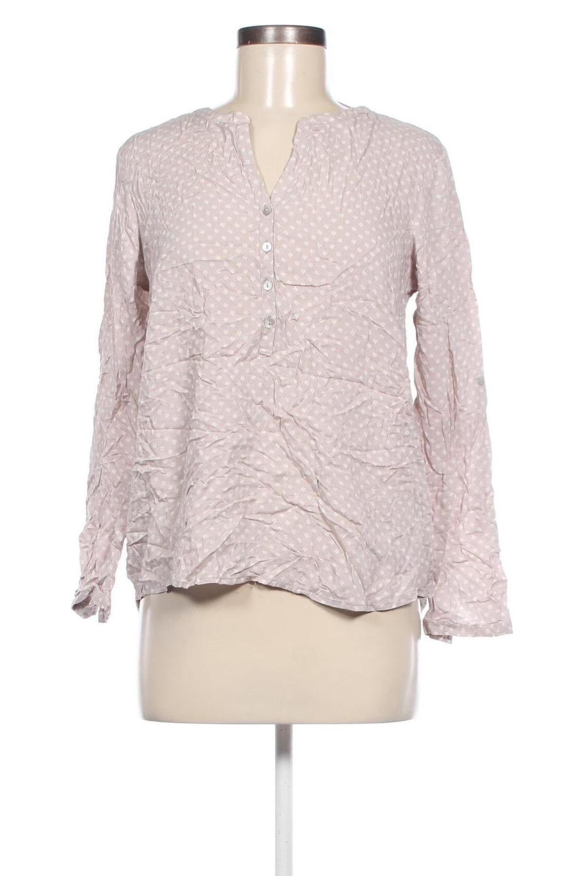 Γυναικεία μπλούζα Tom Tailor, Μέγεθος M, Χρώμα  Μπέζ, Τιμή 4,21 €
