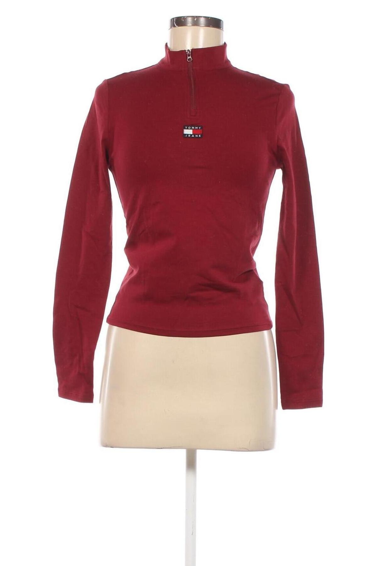 Damen Shirt Tommy Jeans, Größe M, Farbe Rot, Preis € 59,99