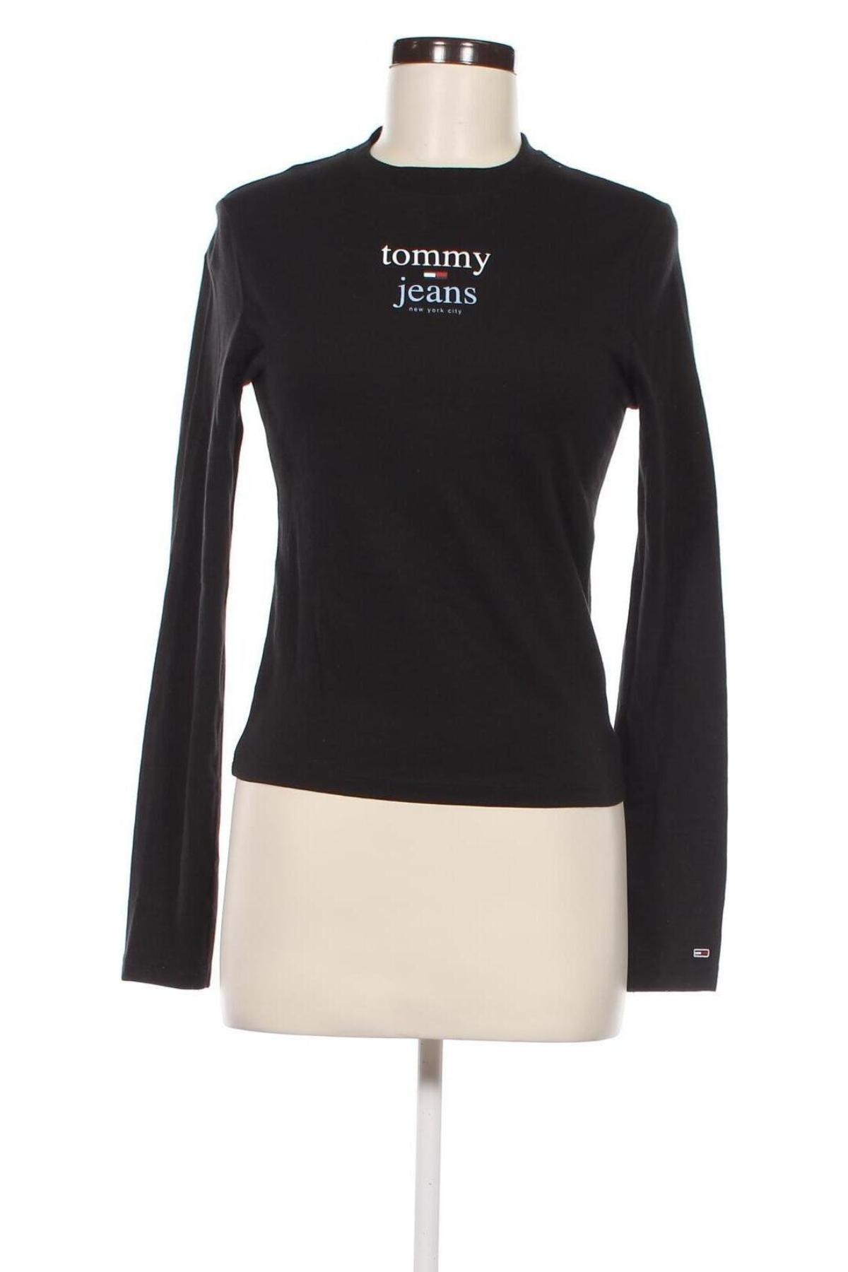 Damen Shirt Tommy Jeans, Größe M, Farbe Schwarz, Preis € 47,99