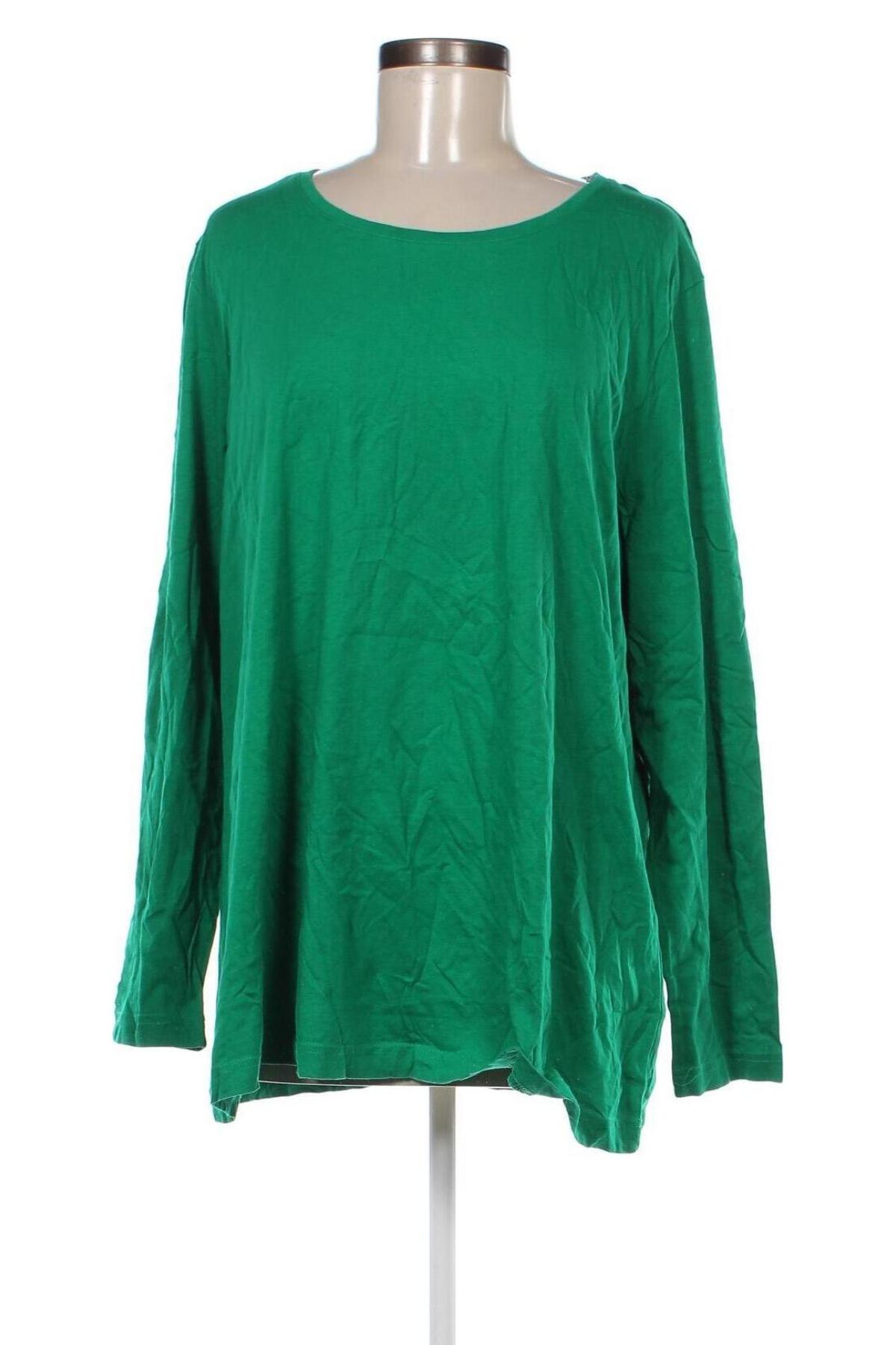 Damen Shirt Ulla Popken, Größe XXL, Farbe Grün, Preis 23,66 €