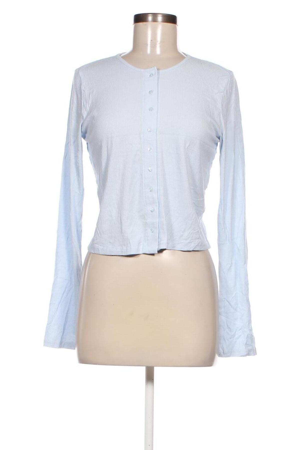 Damen Shirt Weekday, Größe L, Farbe Blau, Preis € 3,99