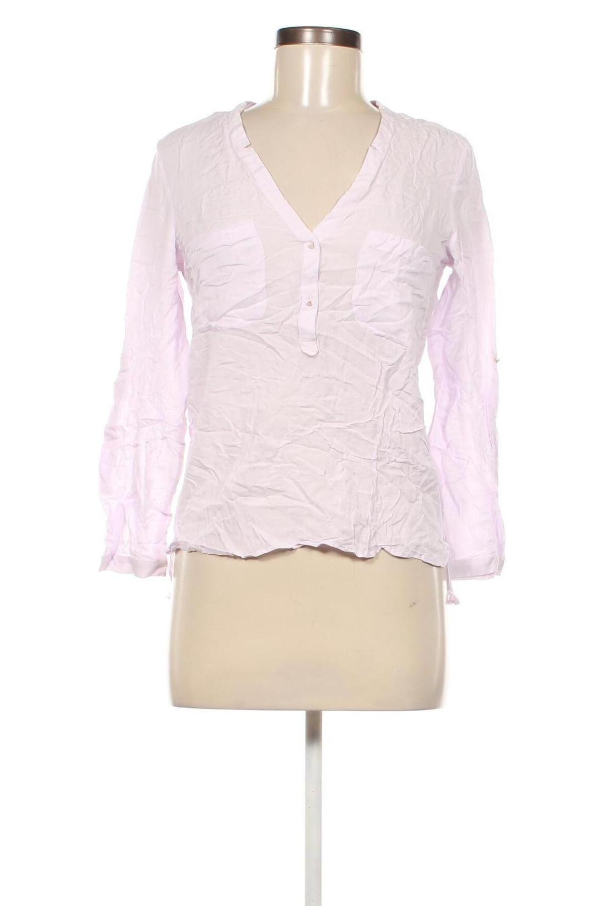 Damen Shirt Zara, Größe XS, Farbe Lila, Preis 4,70 €