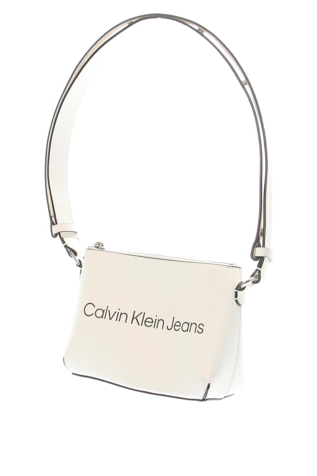 Geantă de femei Calvin Klein Jeans, Culoare Ecru, Preț 289,99 Lei