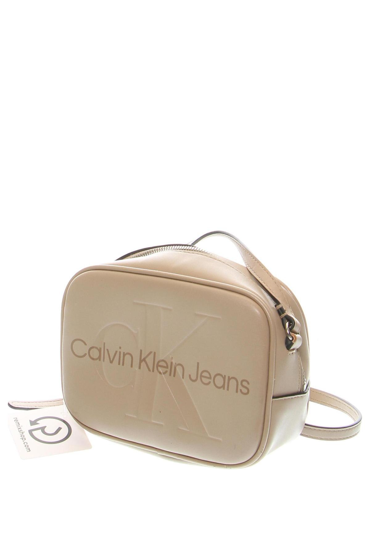 Damentasche Calvin Klein Jeans, Farbe Beige, Preis 53,99 €